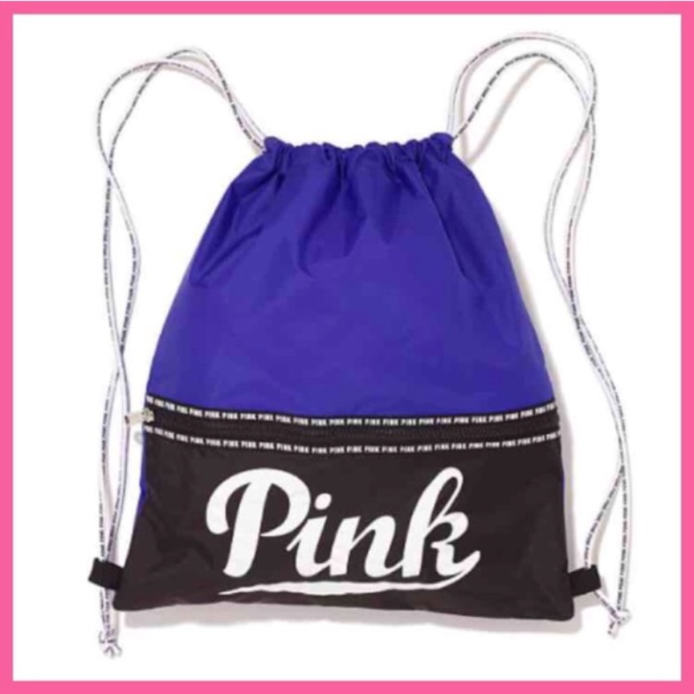 •Victoria’s Secret PINK• Logo drawstring bag